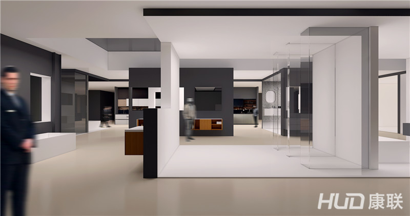 良策体验馆设计首层室内空间设计效果图十四