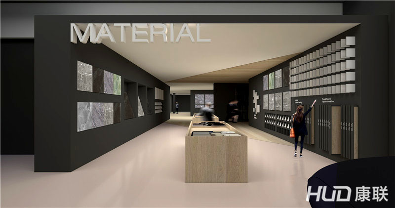 良策体验馆设计首层室内空间设计效果图三